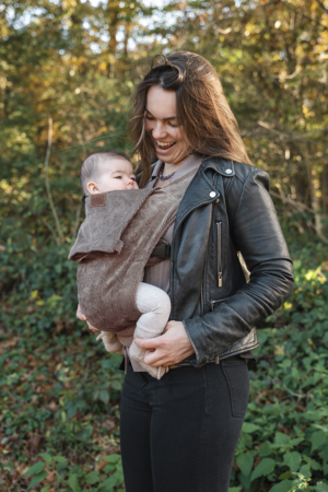 ByKay Tiny Click Rib Dark Oat