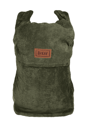 ByKay marsupio Click Classic Velluto a coste Verde muschio